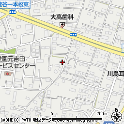 茨城県水戸市元吉田町833-3周辺の地図