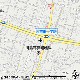 茨城県水戸市元吉田町1604-2周辺の地図