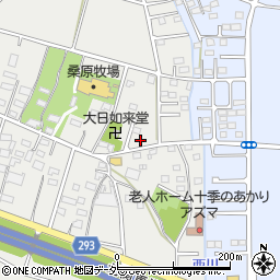 群馬県伊勢崎市上田町136周辺の地図