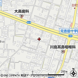 茨城県水戸市元吉田町793-1周辺の地図