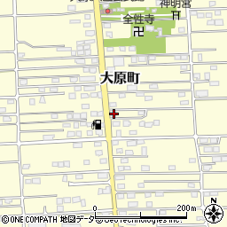 群馬県太田市大原町313周辺の地図