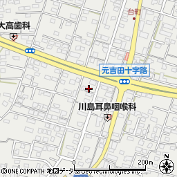 茨城県水戸市元吉田町740周辺の地図