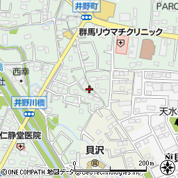 群馬県高崎市井野町1140-3周辺の地図