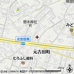 茨城県水戸市元吉田町2585周辺の地図