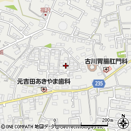 茨城県水戸市元吉田町935-28周辺の地図