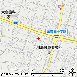 茨城県水戸市元吉田町740-1周辺の地図