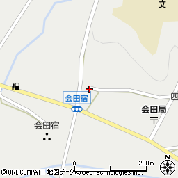 長野県松本市会田605周辺の地図