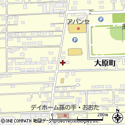 群馬県太田市大原町290-4周辺の地図