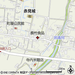 長竹食品周辺の地図