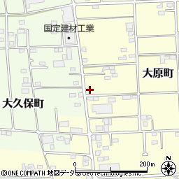 群馬県太田市大原町2550周辺の地図