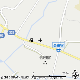 長野県松本市会田516周辺の地図