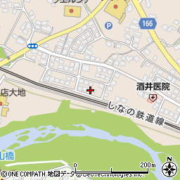 長野県東御市田中590-66周辺の地図