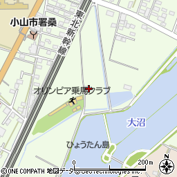 栃木県小山市羽川766周辺の地図