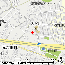 茨城県水戸市元吉田町2646周辺の地図