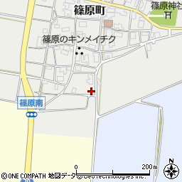 石川県加賀市篠原町リ63周辺の地図