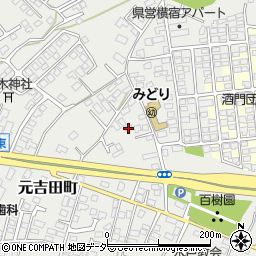 茨城県水戸市元吉田町2645-4周辺の地図