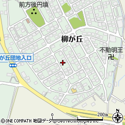 茨城県ひたちなか市柳が丘37-13周辺の地図