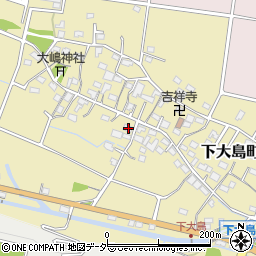 群馬県高崎市下大島町40周辺の地図