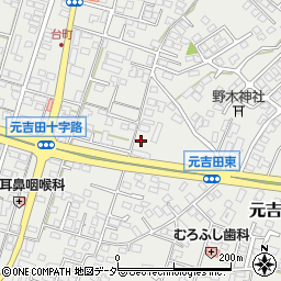 茨城県水戸市元吉田町2240-6周辺の地図