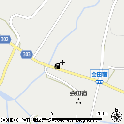 長野県松本市会田511周辺の地図