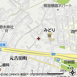 茨城県水戸市元吉田町2644周辺の地図