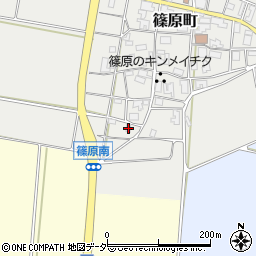 石川県加賀市篠原町リ53周辺の地図