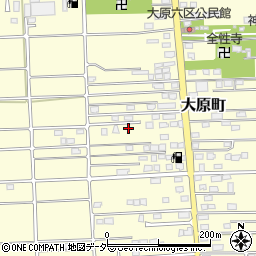 群馬県太田市大原町1994-12周辺の地図