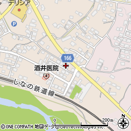 長野県東御市田中800-25周辺の地図