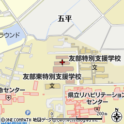 茨城福祉工場周辺の地図