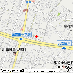 茨城県水戸市元吉田町1660-2周辺の地図