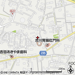 茨城県水戸市元吉田町224周辺の地図
