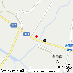 長野県松本市会田506周辺の地図