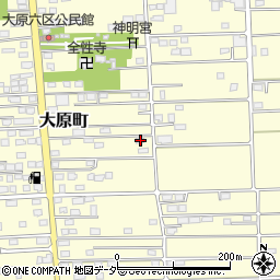 群馬県太田市大原町319周辺の地図