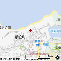石川県加賀市橋立町（ム）周辺の地図
