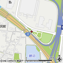 伊勢崎市三和中央公園トイレ周辺の地図