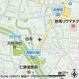 群馬県高崎市井野町1193-2周辺の地図