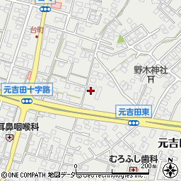 茨城県水戸市元吉田町2240-5周辺の地図