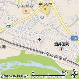 長野県東御市田中590-75周辺の地図