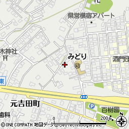 茨城県水戸市元吉田町2651-1周辺の地図
