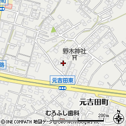 茨城県水戸市元吉田町2570-3周辺の地図