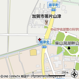 加賀市営篠原住宅周辺の地図