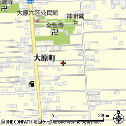 群馬県太田市大原町320周辺の地図