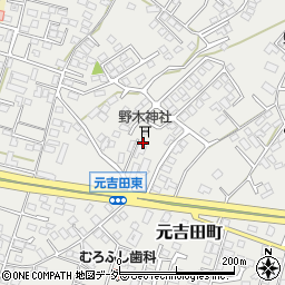 茨城県水戸市元吉田町2574周辺の地図