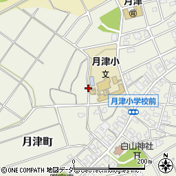 石川県小松市月津町ユ周辺の地図