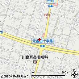 茨城県水戸市元吉田町1606周辺の地図