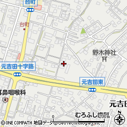 茨城県水戸市元吉田町2240-3周辺の地図