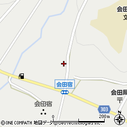 長野県松本市会田584周辺の地図