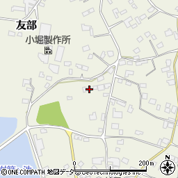 茨城県桜川市友部1503周辺の地図