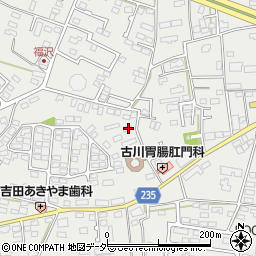 茨城県水戸市元吉田町225-2周辺の地図