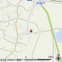 茨城県桜川市友部1667周辺の地図